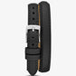 Mini Empire Silver-Tone and Leather Watch