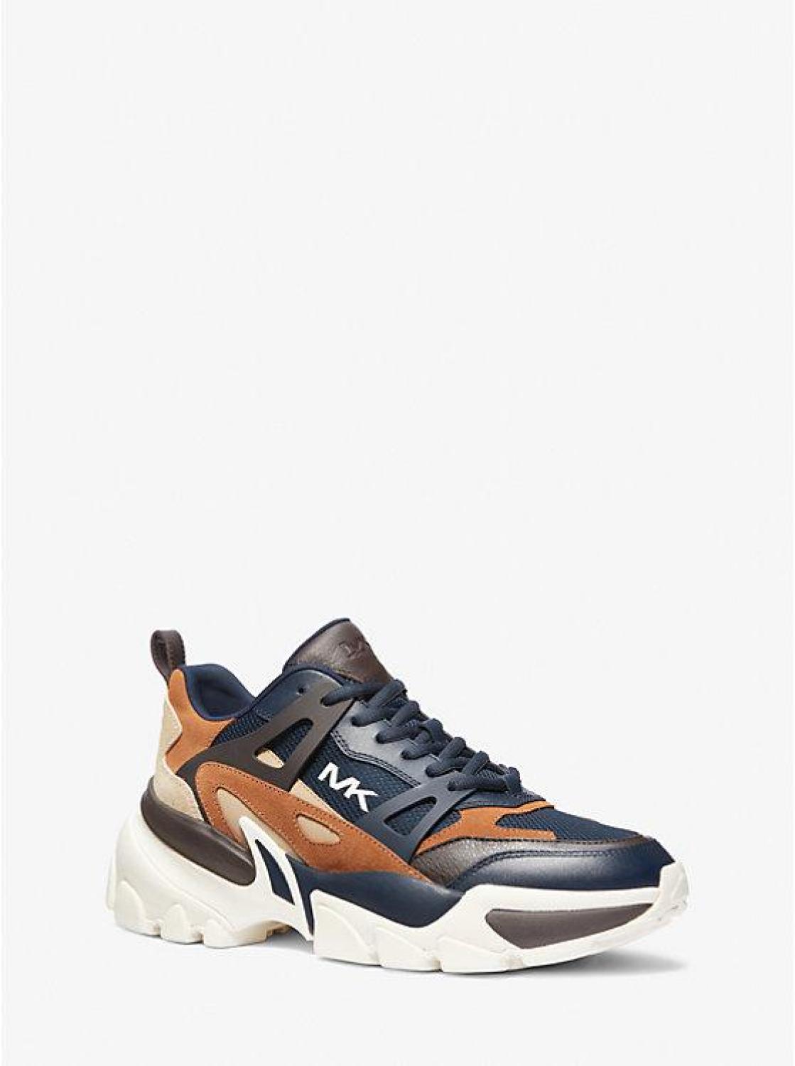 Nick Suede and Mesh Trainer