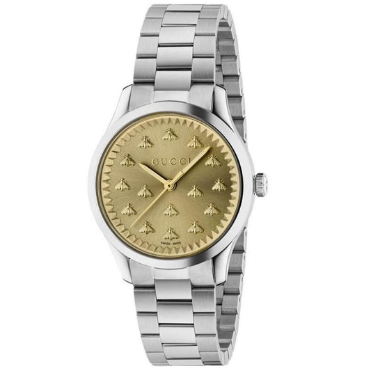 Women's Swiss G-Timeless Stainless Steel Bracelet Watch 32mm