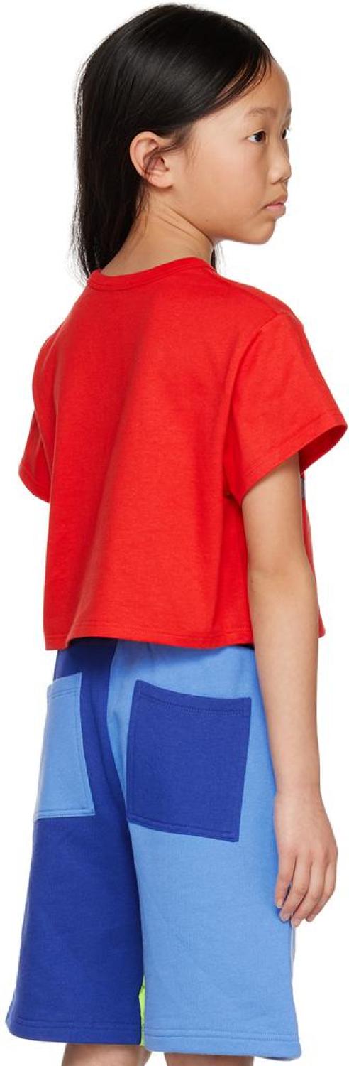 Kids Red Graphic T-Shirt