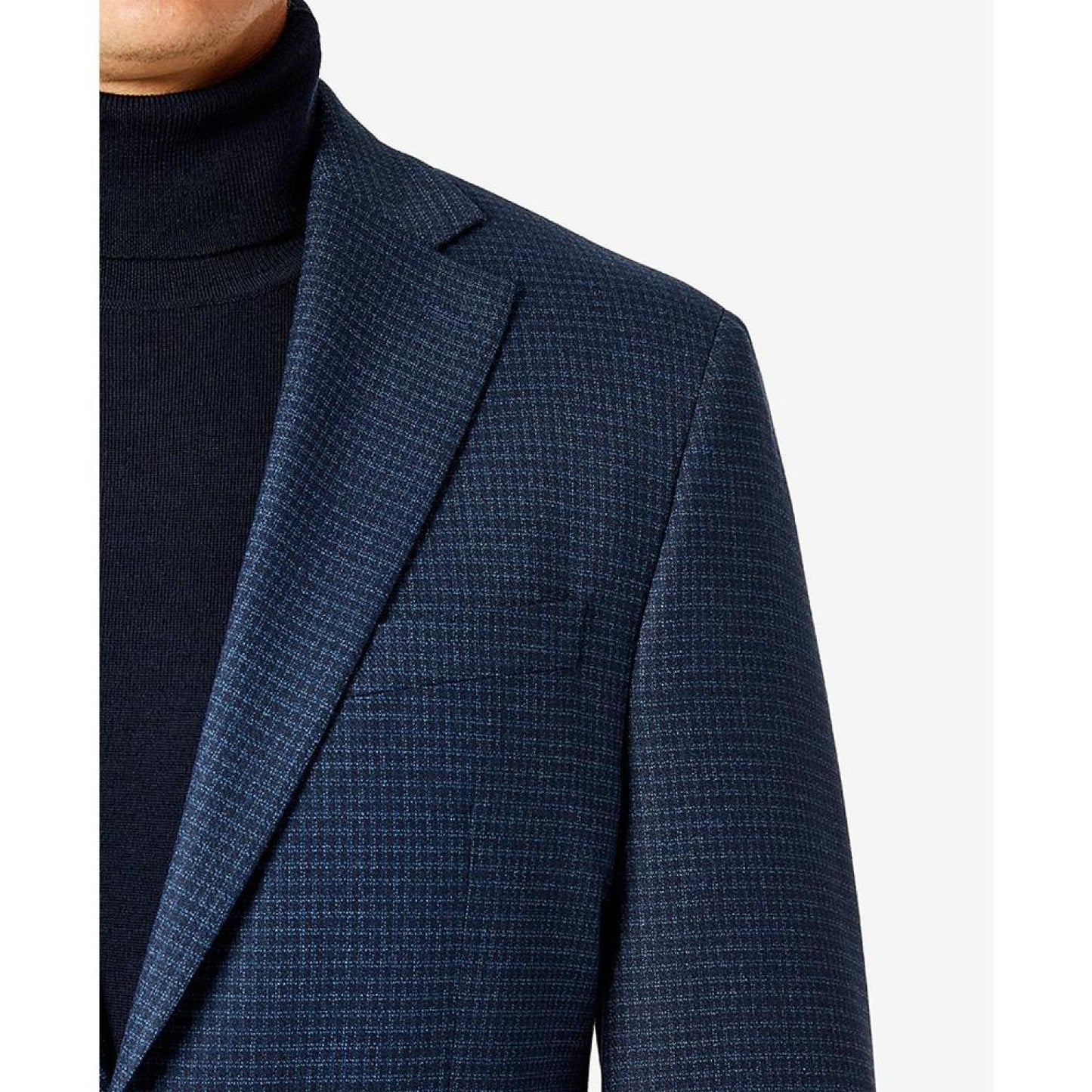 Men's Modern-Fit Pattern Check Sport Coats