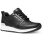 Allie Stride Womens Leather Lifestyle Casual and Fashion Sneakers