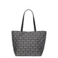 Noel Printed Fabric Large Tote