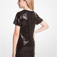 Sequined T-Shirt Dress