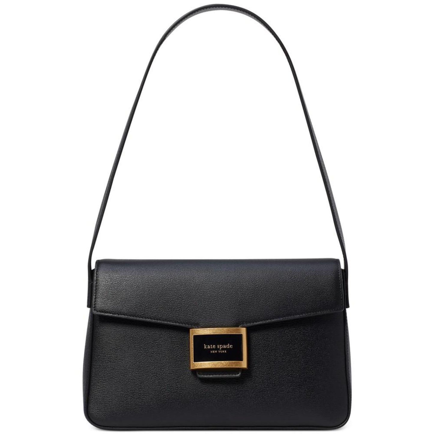 Katy Textured Leather Medium Shoulder Bag
