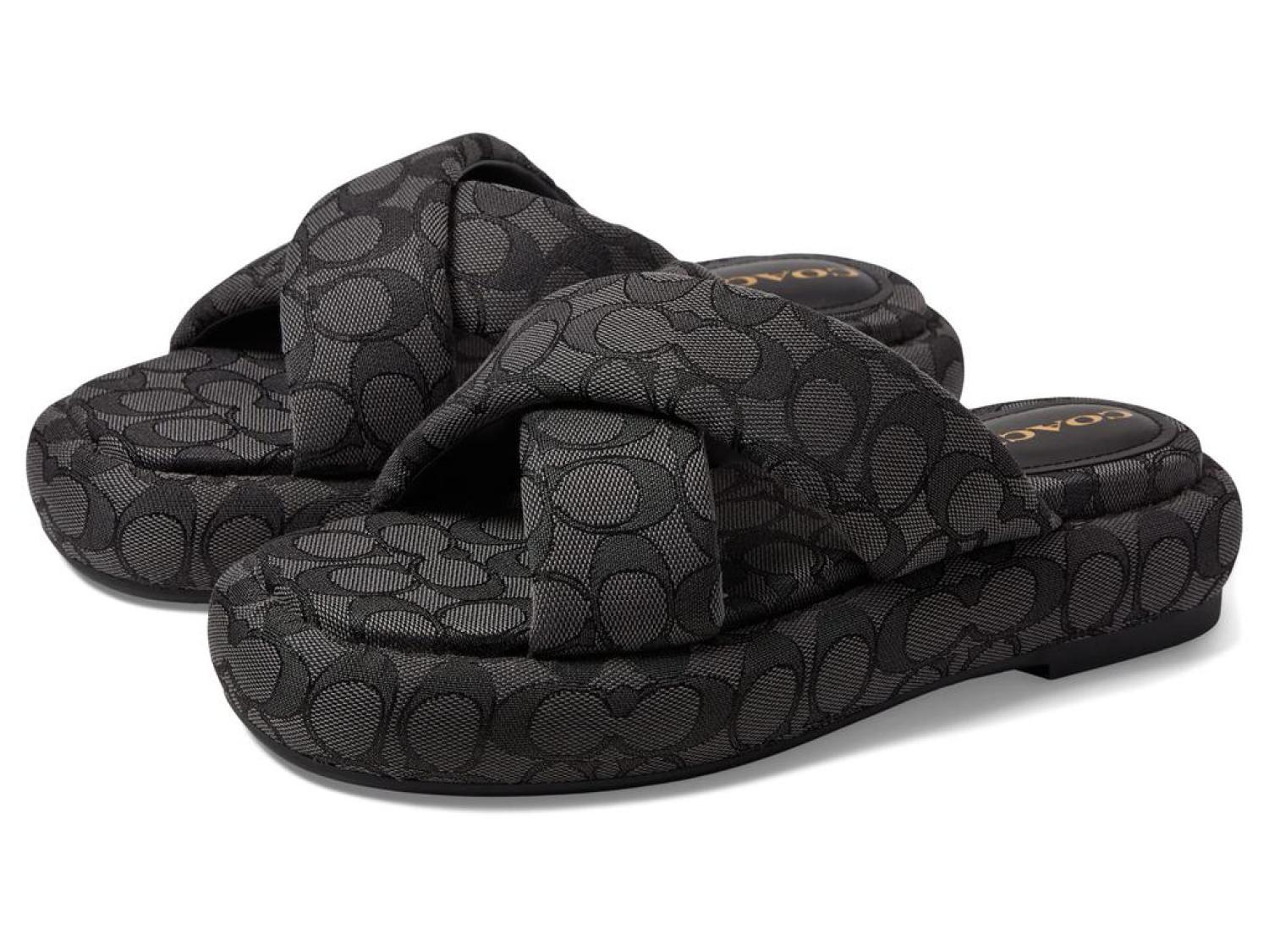 【COACH】Women's Penelope Signature C Sandals COACH Women's Penelope Signature C Sandals - Macy's