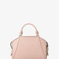 Cleo Small Saffiano Leather Satchel