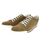 Gucci Women's Leather / Suede Trainer With Script Logo Sneaker
