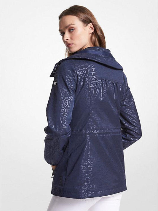 Logo Print Woven Anorak