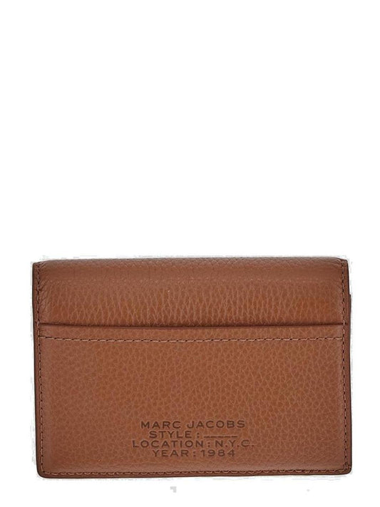 Marc Jacobs Logo Embossed Small Bifold Wallet