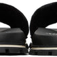 Black 'The Terry Slide' Sandals