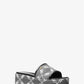 Ember Empire Logo Jacquard Platform Sandal