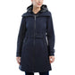 Women's Belted Hooded Raincoat