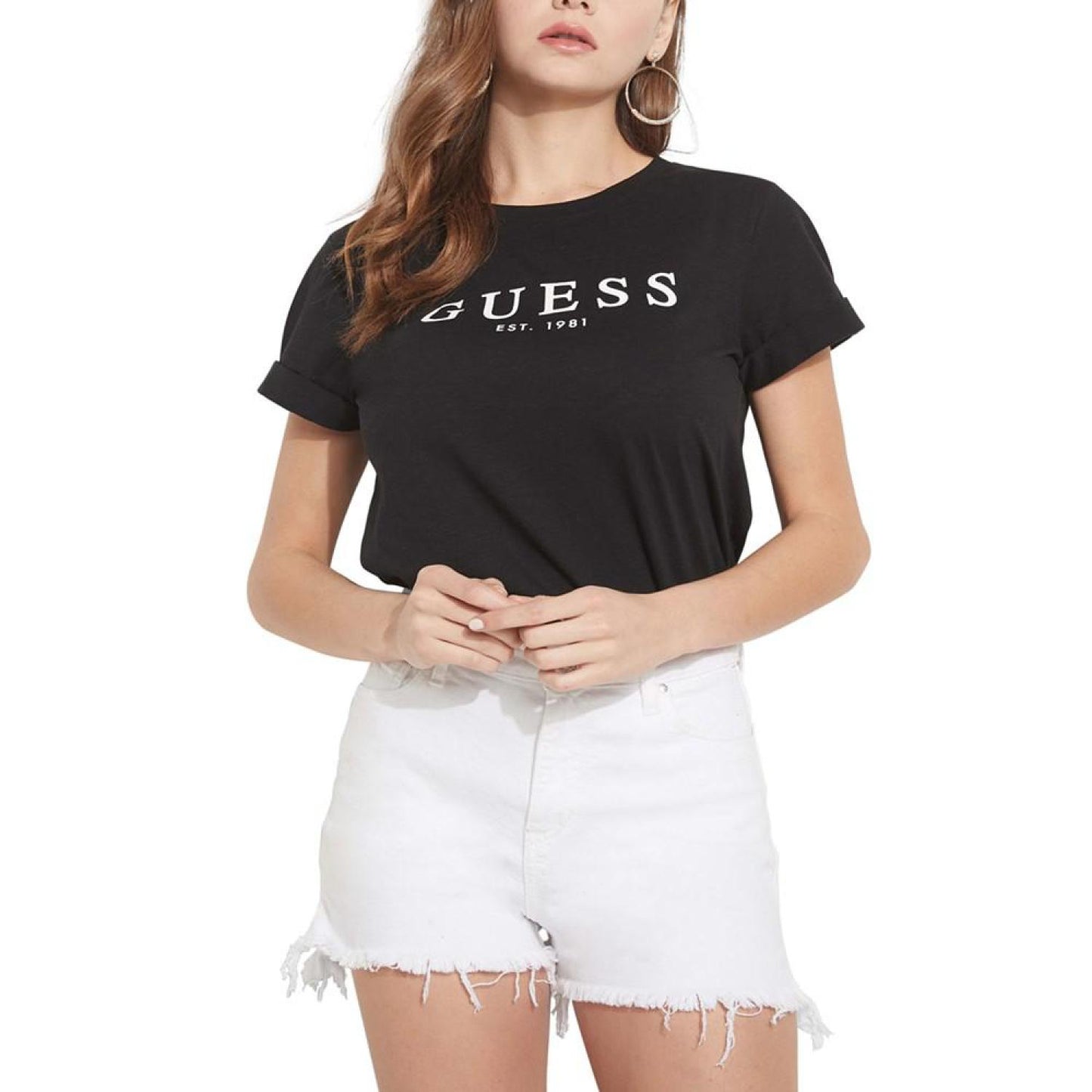 Women's 1981 Cotton Roll-Cuff T-Shirt