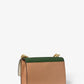 Heather Extra-Small Color-Block Leather Crossbody Bag
