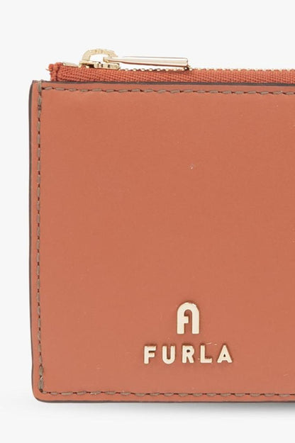 Furla Logo Plaque Color-Block Cardholder