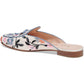 Devi Slide Womens Pointed Toe Leather Mules