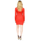 Women's Keyhole Ribbed Mini Dress