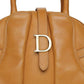 Tan Leather Small Bowler Bag
