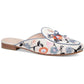 Devi Slide Womens Pointed Toe Leather Mules