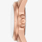 Mini Alek Pavé Rose Gold-Tone Watch