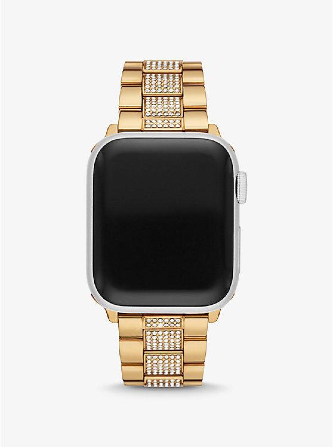 Pavé Gold-Tone Strap For Apple Watch®
