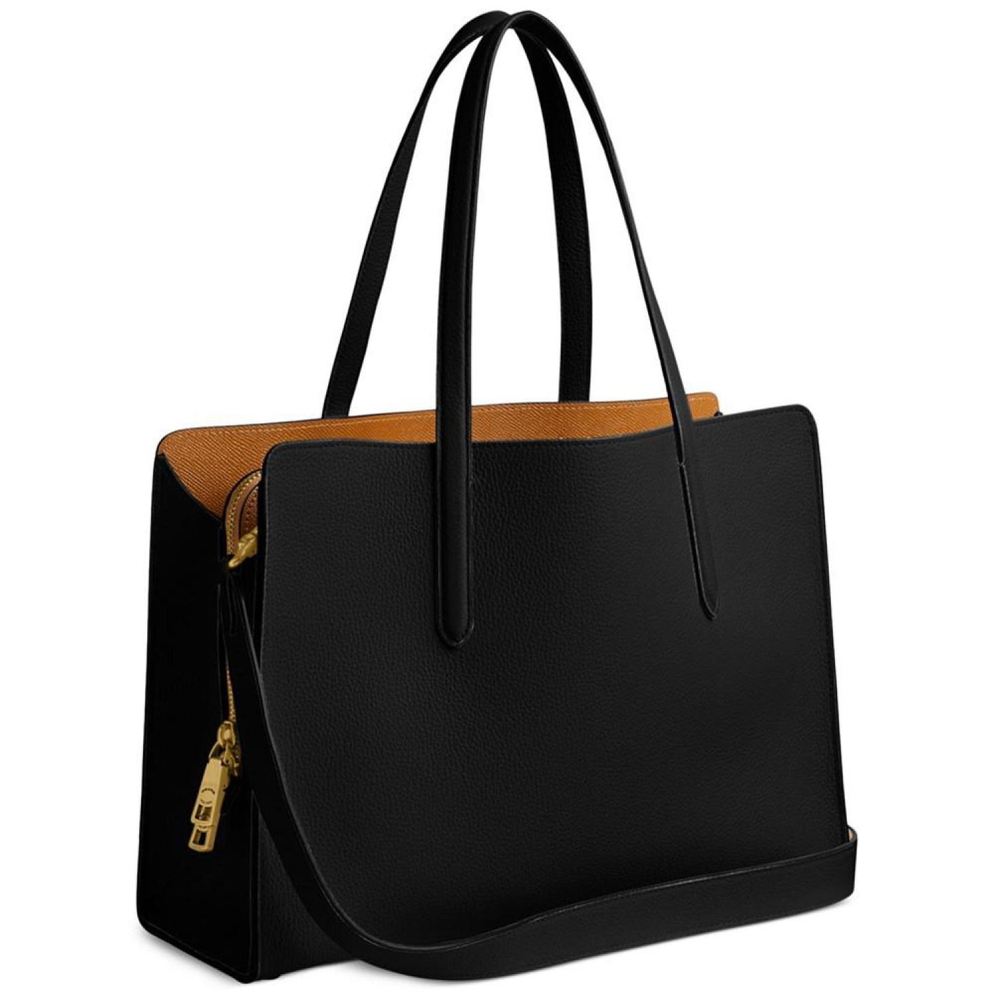 Carter Polished Pebble Leather Large Carryall