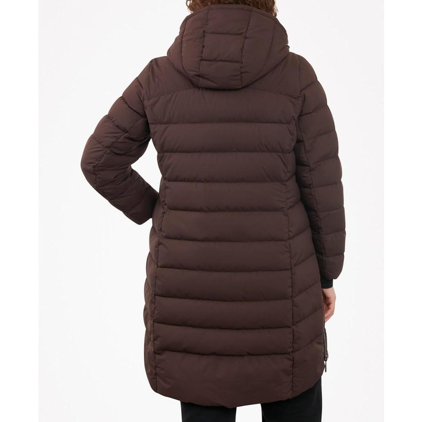Women's Plus Size Hooded Down Packable Puffer Coat