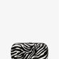 Gansevoort Zebra Print Calf Hair Minaudie re