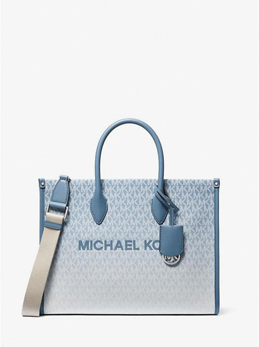 Mirella Medium Ombré Logo Tote Bag