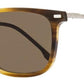 Hugo Boss Men's Rectangular Sunglasses B1020S EX470 Brown Horn/Gunmetal 54mm