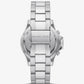 Oversized Everest Silver-Tone Watch