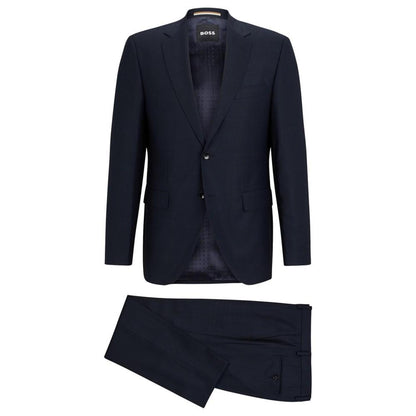 Men's Regular-Fit Checked Suit