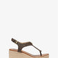 Laney Logo Espadrille Wedge Sandal