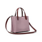 Color-Block Leather Willow Tote 24