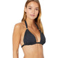 Beach Club Solids Molded Cup Halter Top