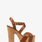 Suki Leather Platform Sandal