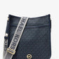 Luisa Large Signature Logo Messenger Bag