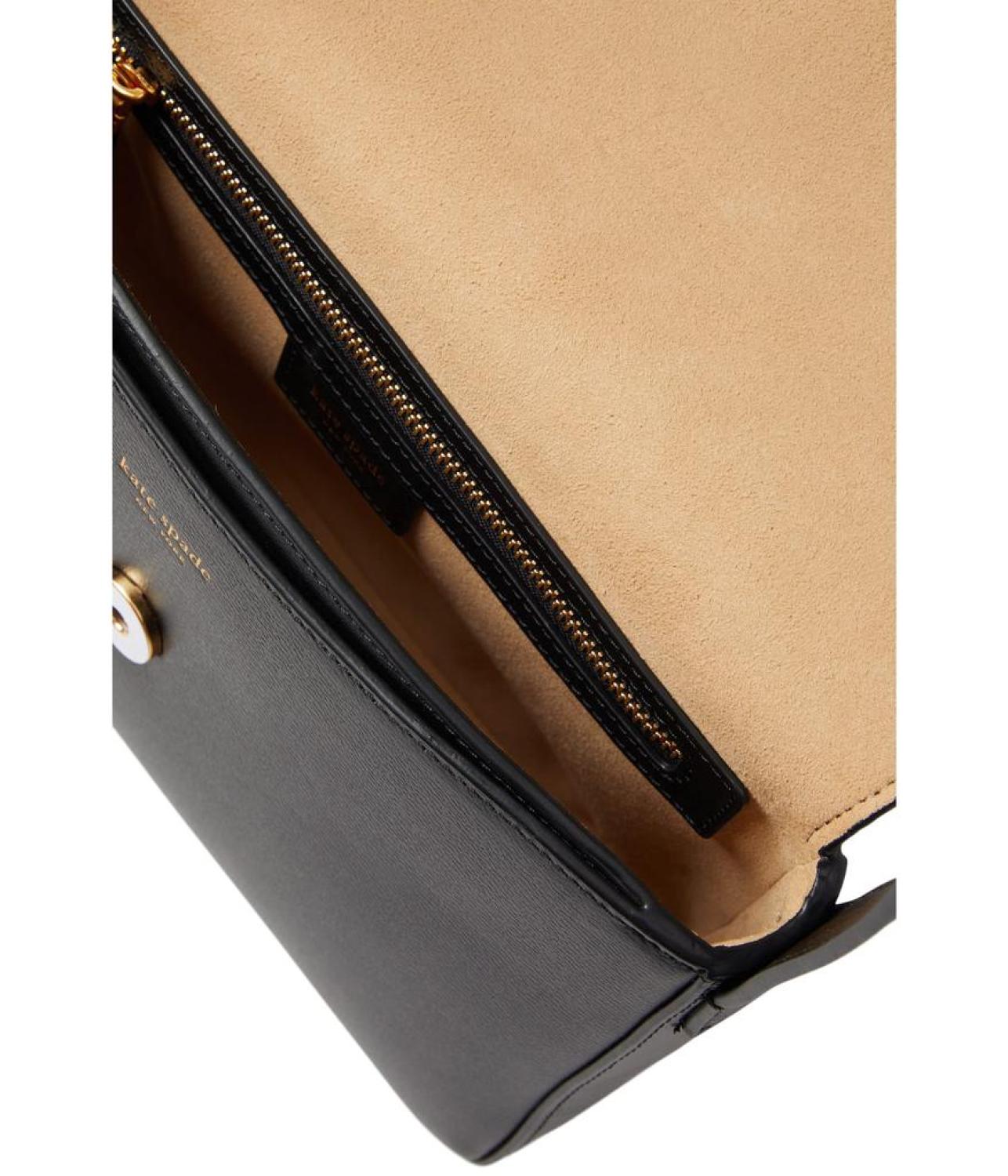 Katy Textured Leather Medium Shoulder Bag