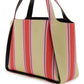 Stella mccartney 'stella logo' raffia tote bag