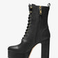 Natasha Leather Platform Boot