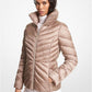 Quilted Nylon Packable Puffer Jacket