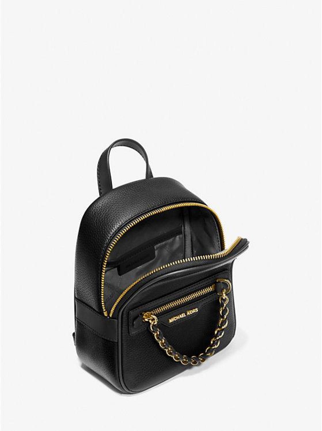 Elliot Extra-Small Pebbled Leather Backpack