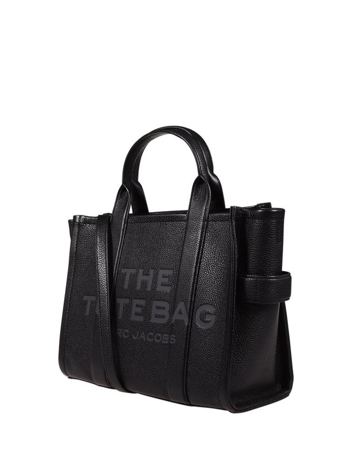 Marc Jacobs Logo Embossed Medium Tote Bag