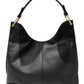 Michael Kors Women's Joan Peled Leather Slouchy Shoulder ag