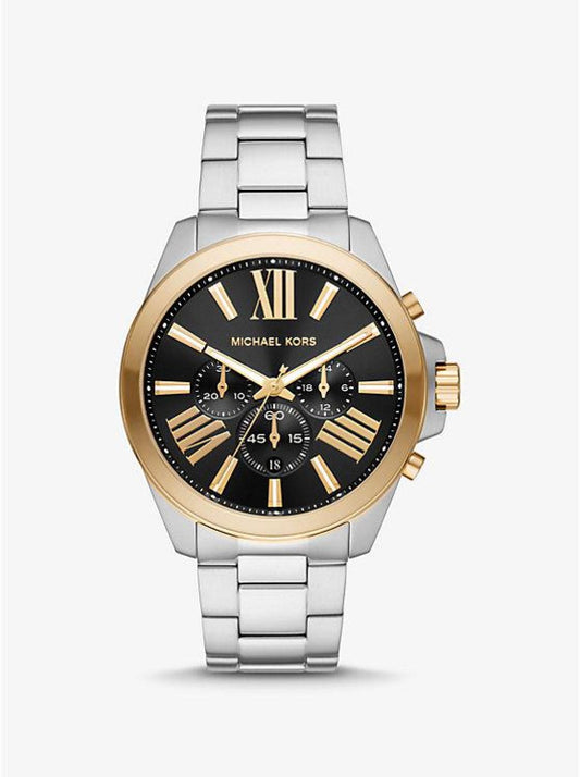 Oversized Wren Two-Tone Watch