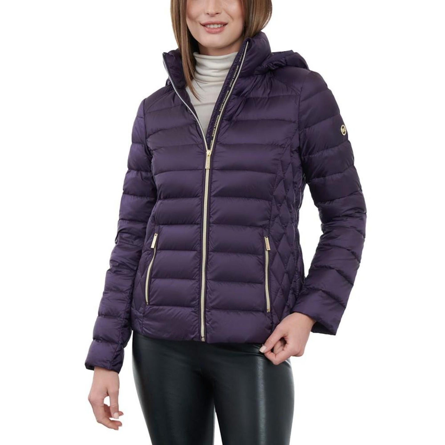 Women's Hooded Packable Down Puffer Coat, Created for Macy's