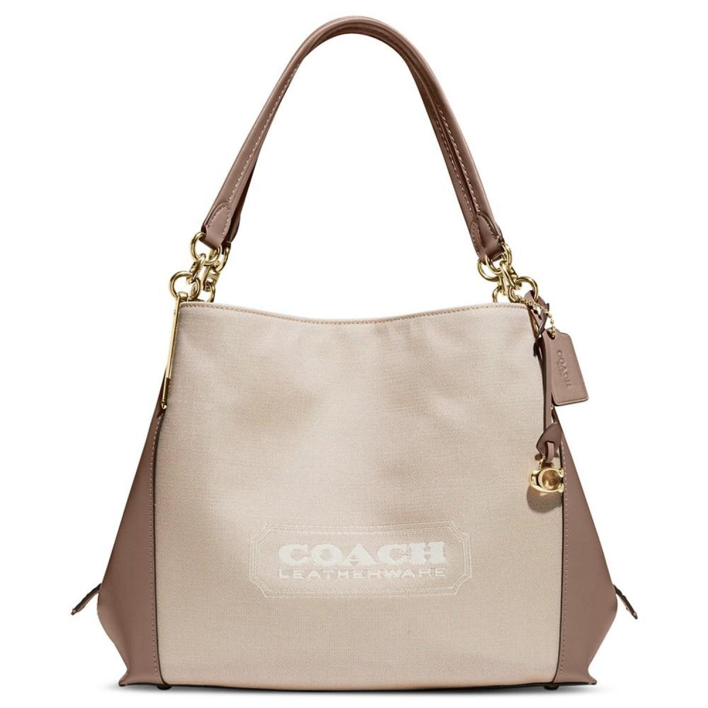 Badge Jacquard Dalton 31 Shoulder Bag - Macy's Exclusive