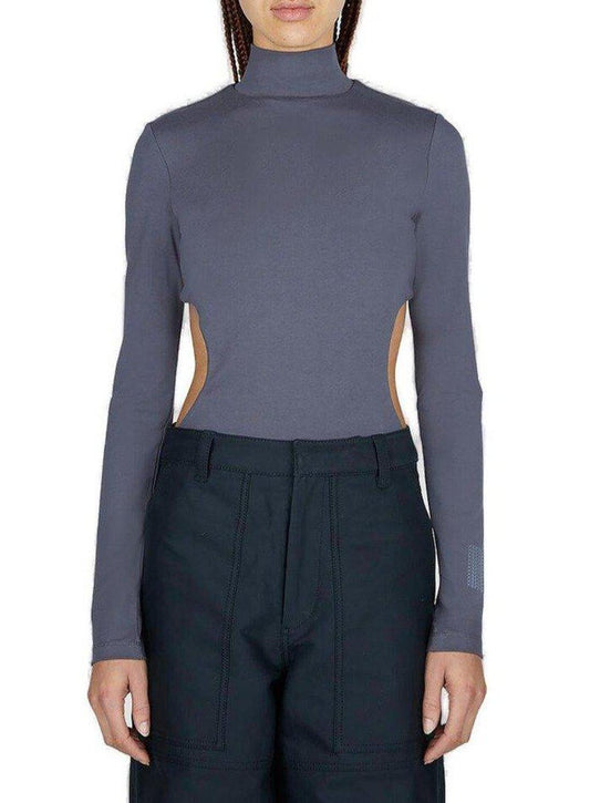 Marc Jacobs Cut-Out Detailed Long-Sleeved Bodysuit