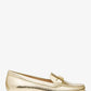 Camila Metallic Faux Leather Moccasin